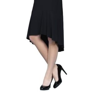 NWOT Black Mondi high low skirt size 6